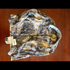 Mens Cabelas Fleece Camo Jacket
